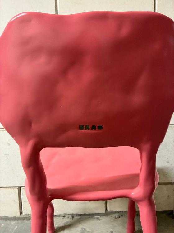 Maarten Baas, Clay Dining Chair Pink, Signed 2021 – Eetkamerstoelen, Metal (photo 3 of 7)