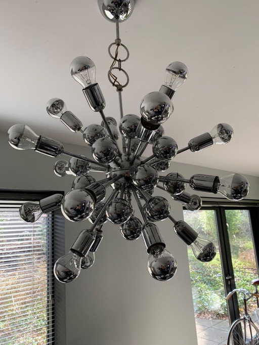 Lámpara Sputnik original de los años 60/70