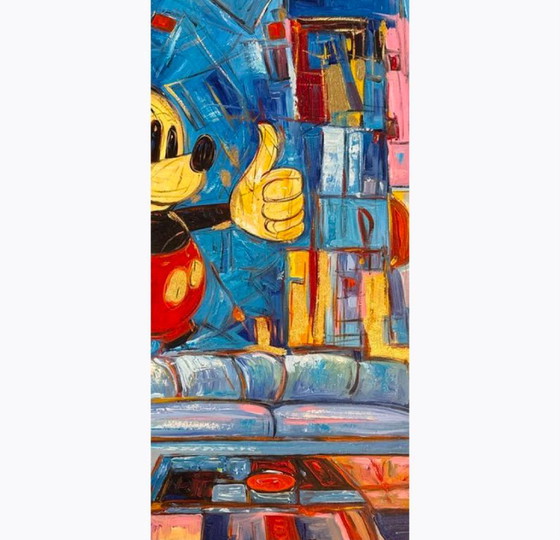 The Mickey Legacy (15) "Tribute to Mickey" – Paintings & Drawings, Canvas (photo 8 of 8)
