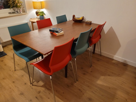 Image 1 of 6 Italiaanse Max Sesign stoelen. Ricciolina Marco Maran 