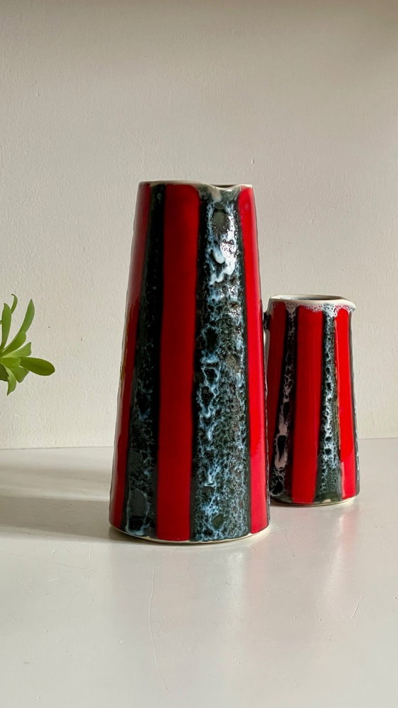 Image 1 of VALLAURIS VASES Art Ceramics Luc Vintage