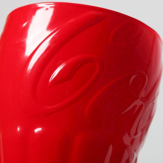 Image 1 of Set di 3 bicchieri Coca-Cola italiani / Bicchieri Coca-Cola tricolore verde, bianco e rosso