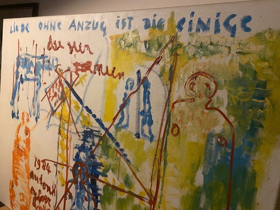 Image 1 of Anton Heyboer, Love Without Prejudice Is the Only Way 1984