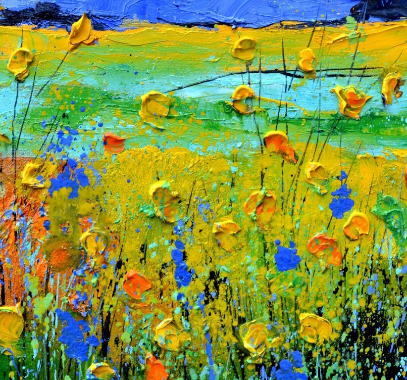 油絵 絵画 【Wild flowers】 Wild flowers | €360 | Whoppah