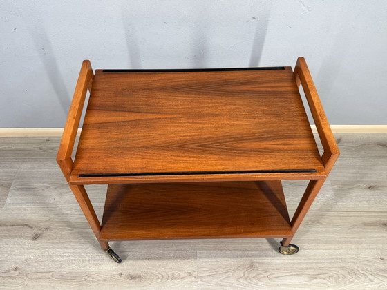 Image 1 of Chariot de service Mid Century Modern | design scandinave | ca. 1960