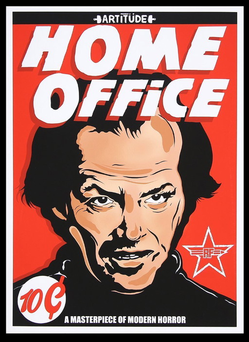 R.F.ART - Home Office, 2021 - 3D construction - unsigned