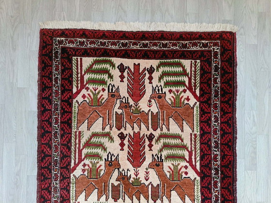 Image 1 of Tappeto persiano Belouch fatto a mano