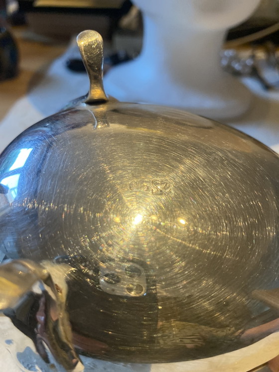 Image 1 of saucière en argent Art Déco