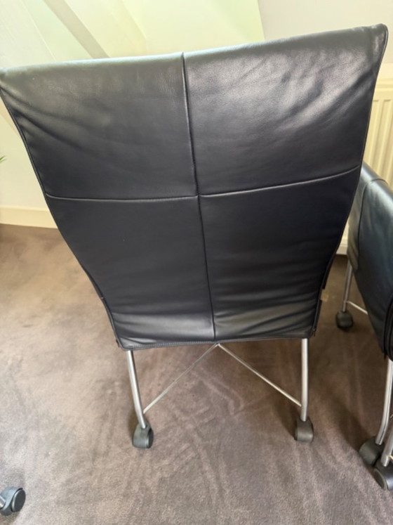 Image 1 of Montis Chaplin black dining chair 16 pieces