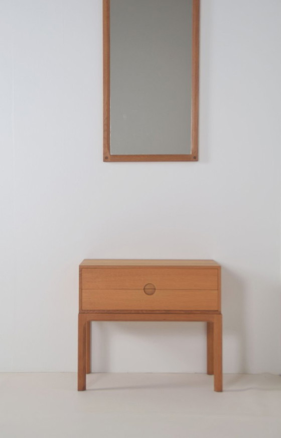 Entrance hall set by Kai Kristiansen for Aksel Kjersgaard, 1960s – Chest of drawers, Wood, Glass (photo 4 of 12)