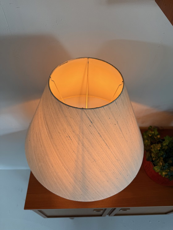 Image 1 of Lampe de table vintage XL en teck, Dyrlund '80