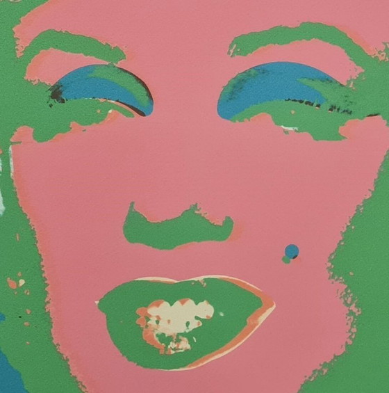 Image 1 of D'après Andy Warhol, Marilyn Monroe, années 1980, lithographie