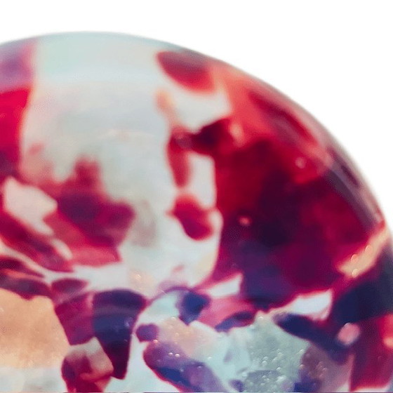 Image 1 of Antico vaso in vetro screziato Legras in vetro marmorizzato Art Deco anni '20