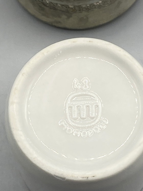 Taza de Porcelana Moustiers y Fino Peltre 95%, años 1970-1980 – Loza, Porcelain, Vintage (photo 6 of 7)
