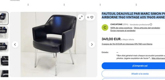 Image 1 of Sillón Marc y Pierr Simon Airborne