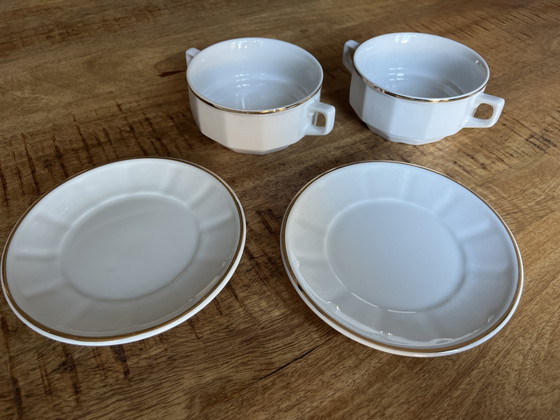 Image 1 of Vajilla de porcelana estilo bistró