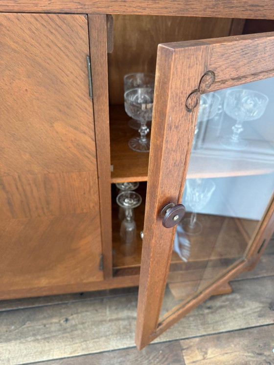 Credenza Art Déco vintage in legno – Credenze, Wood (photo 9 of 9)