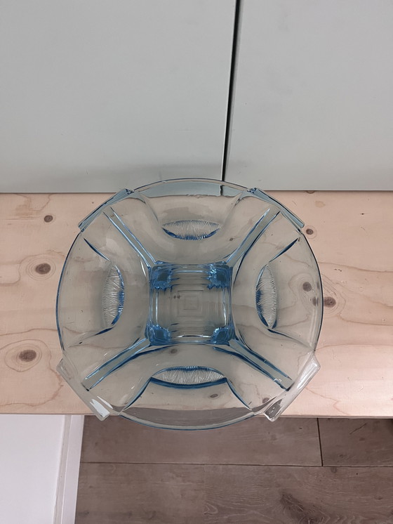 Image 1 of Walther & Sohne frutta in vetro perschaal Artdeco anni '30