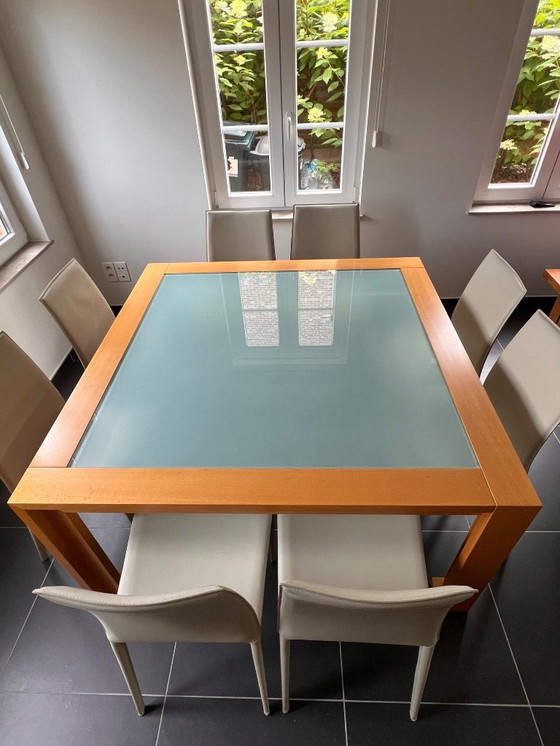 Image 1 of Cassina square dining table