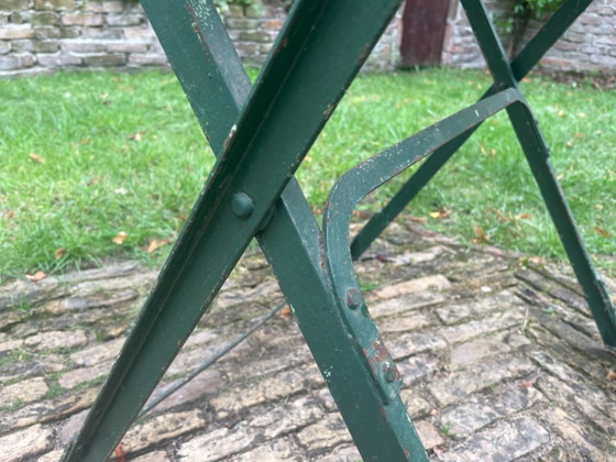 Tavolo da giardino Tavolo da bistrot Tavolo pieghevole Francese – Tavoli da giardino, Iron (photo 4 of 16)