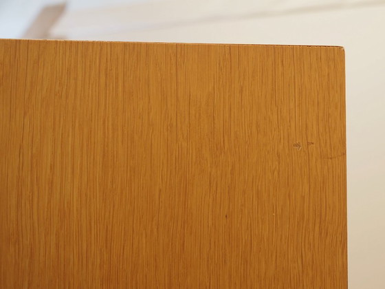 Scaffale danese in impiallacciatura di frassino con ripiani regolabili, anni '70 – Librerie, Wood (photo 10 of 12)