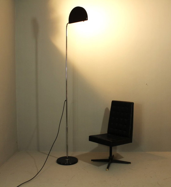 Image 1 of Lampada da terra Mezzaluna di Bruno Gecchelin per Skipper, anni '70