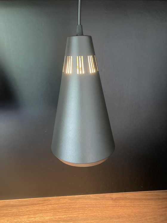 Image 1 of 2x lampade a sospensione Philips vintage (design Louis Kalff) 1957