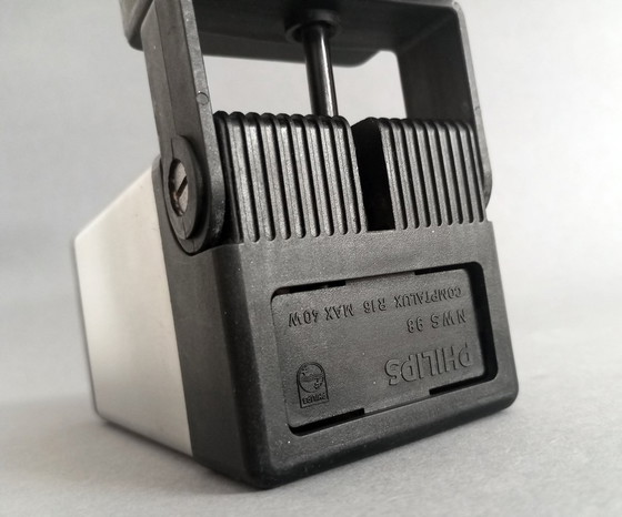 Image 1 of Philips Comptalux Bauhaus/Neospaceage Wall Spot Lamp 1960s Rare!