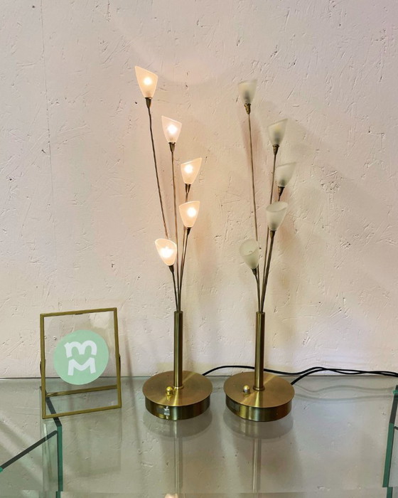 Image 1 of Jan Des Bouvrie Boxford tafellampen (2 stuks)