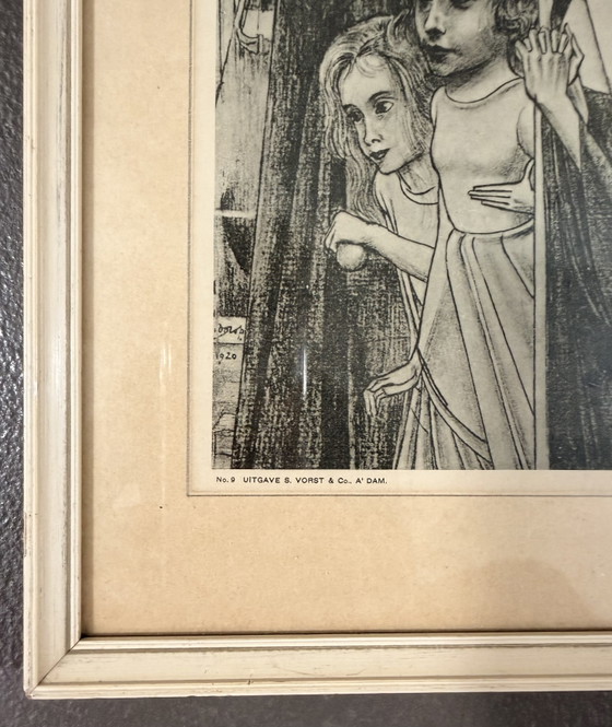 Jan Toorop 1858-1928 / Litografia Originale - Zielengang 1920 – Litografie e stampe, Paper (photo 6 of 8)