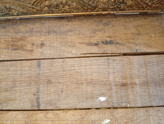 Banco de trabajo/mesa auxiliar antigua – Consolas, Metal, Wood (photo 10 of 10)