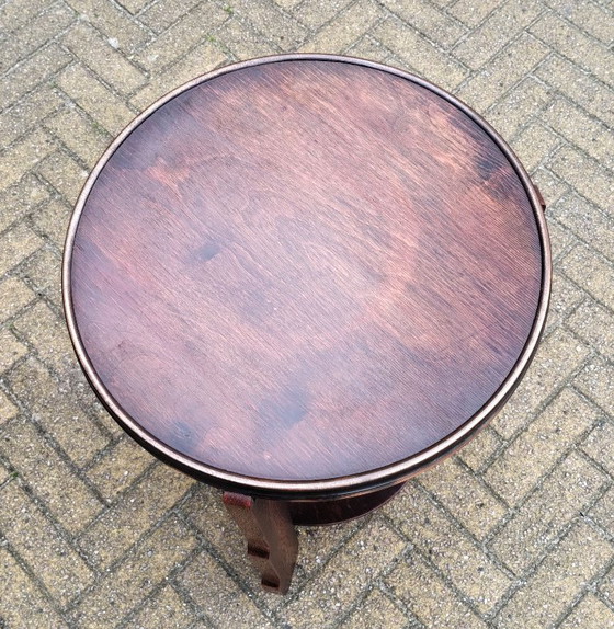 Image 1 of Side table, Art Deco, 1930s, oak