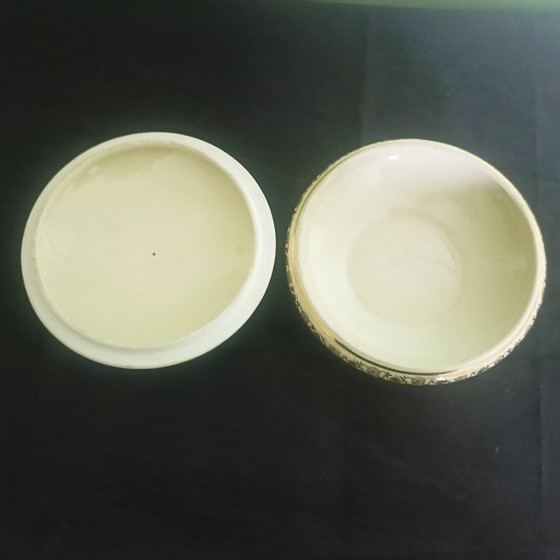 Image 1 of Bomboniera vintage in porcellana di Limoges - oro 24 K