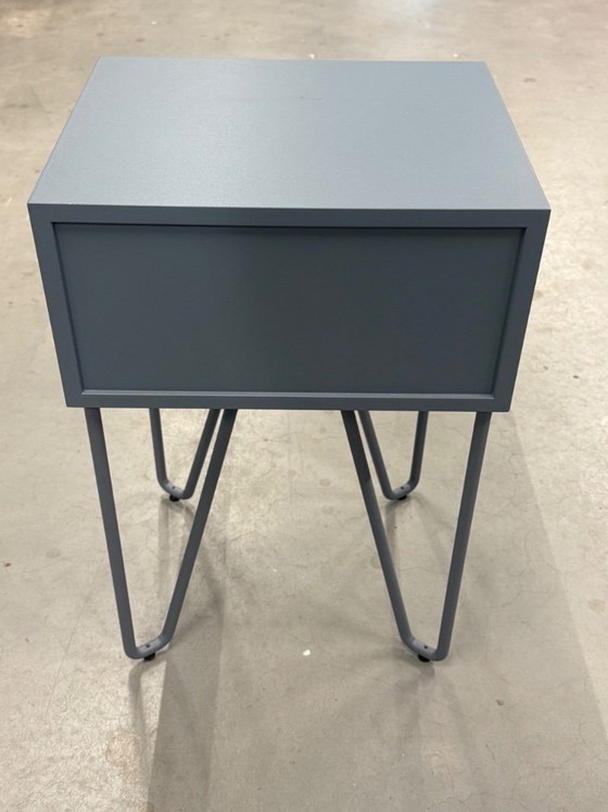 Image 1 of 2 x pixel  nachtkastje cool grey auping