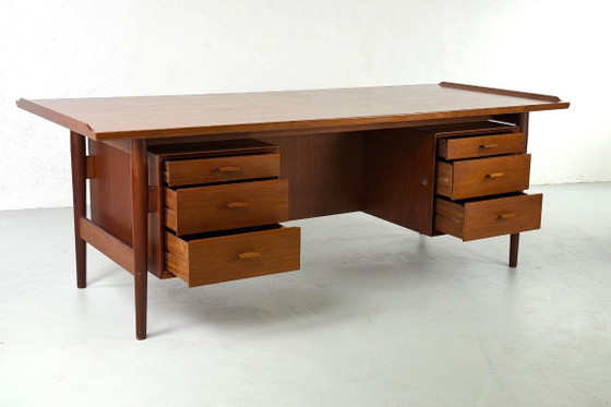 Image 1 of Large office desk model 207 by Arne Vodder for Sibast - 1960s