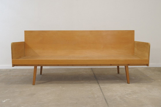 Image 1 of Canapé pliant style années 60, par Interier Praha, Tchécoslovaquie