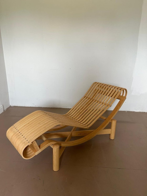 Tokyo Chaise Longue, Cassina DESIGNED BY Charlotte Perriand, 2011 – Sunbed, Wood (photo 4 of 8)