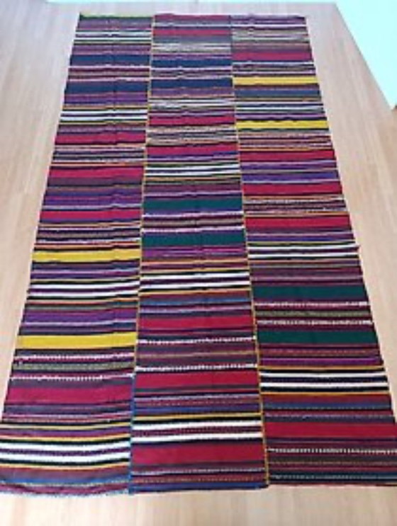 Image 1 of Vloerkleed, kelim van wol