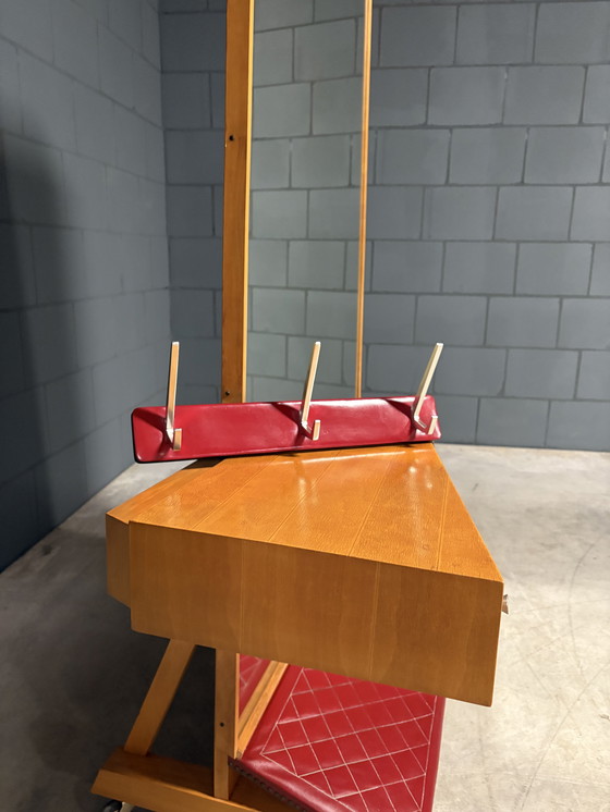 Image 1 of Specchio vintage su ruote – anni '60