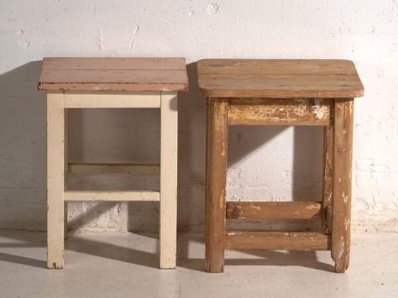 Comodini antichi in legno di pino – Europa Centrale, circa 1940 #2 – Rustic (photo 22 of 40)