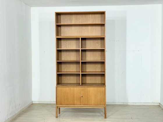 Image 1 of Vintage classic: IKEA MTP shelf / highboard / sideboard – oak – design Marianne Richter