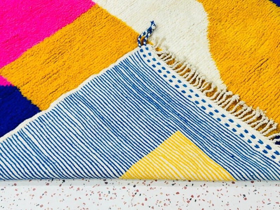 Alfombra tradicional bereber marroquí Atlas con coloridos diseños 2/3 M – Ahrend, Wool (photo 5 of 8)