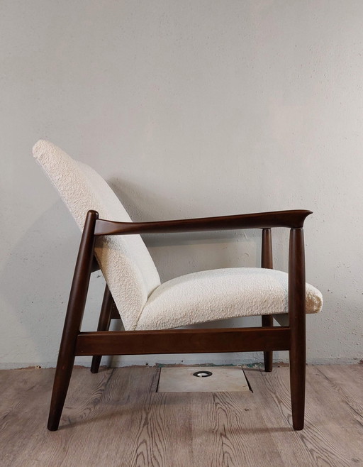 Fauteuil Edmund Homa, Vintage Polonais 1960S 