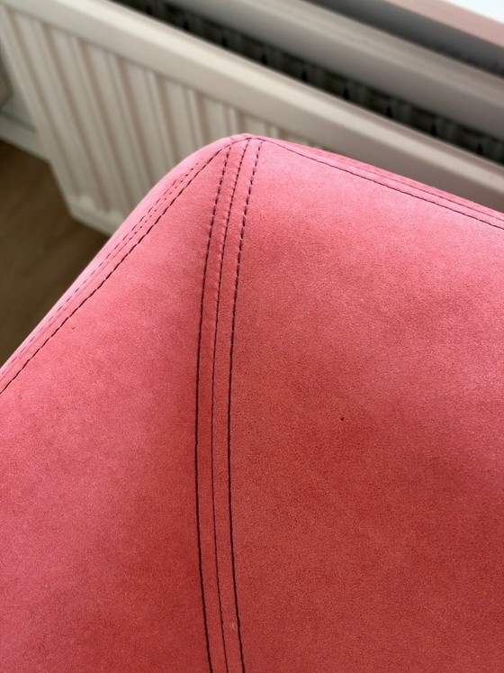 Gelderland Young 2.5-seater sofa, 3-5 seaters, Leather, Metal, Red, Modern (photo 12 of 15)