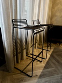 2x HAY HEE Barhocker schwarz 75cm