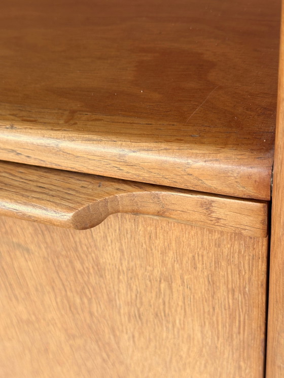 Vintage Pastoe Secretaire/Boekenkast BE04. Cees Braakman – High boards, Wood (photo 8 of 11)