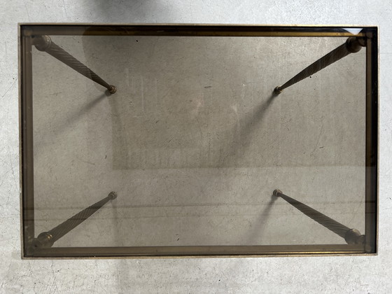 Image 1 of Table à plantes en laiton vintage