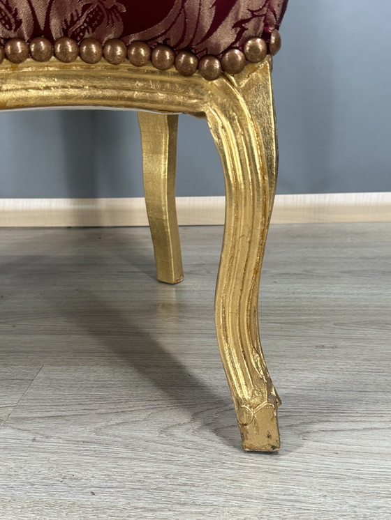 Image 1 of Poltrona in stile Luigi XV