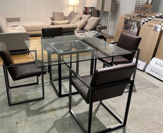 Image 1 of NIEUWSTAAT Leolux Window Tafel + GARANTIE