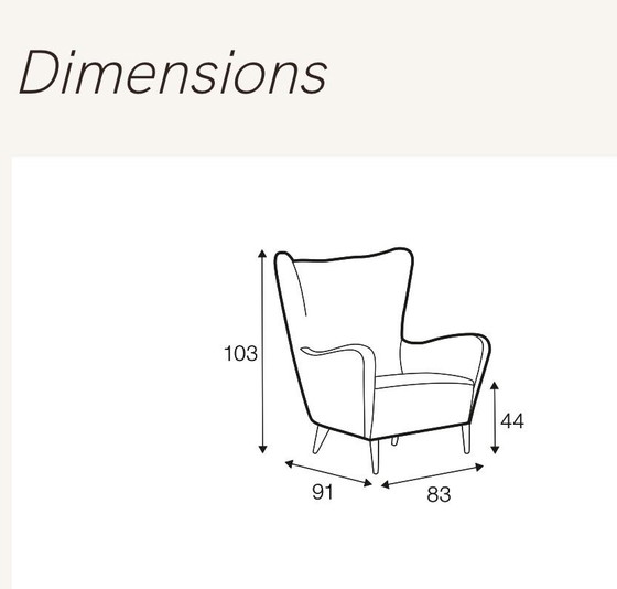 Image 1 of 2 x Elza Sits Fauteuil - Collezione Cocktail e Design